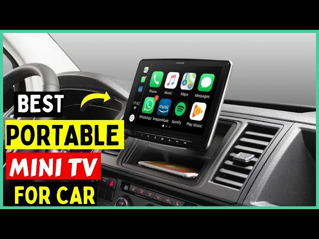 5 Best Portable Mini TV for Cars & RV in 2023 (Buying Guide & Review)