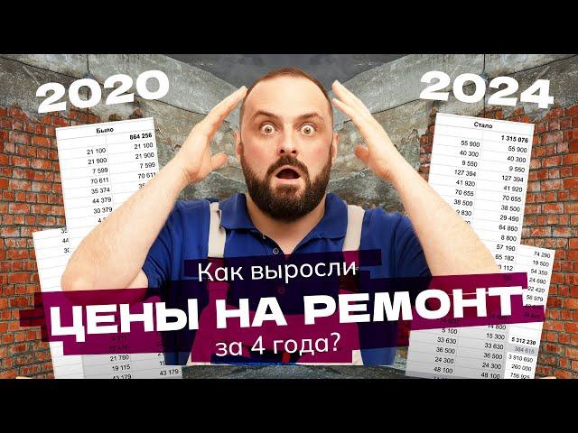 Как выросла цена ремонта с 2020 года? Стоит ли делать ремонт в 2024?