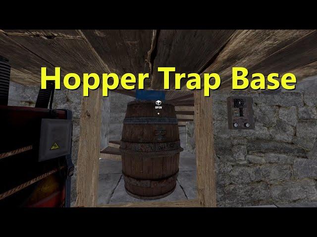 The Hopper trap base tutorial #Rust