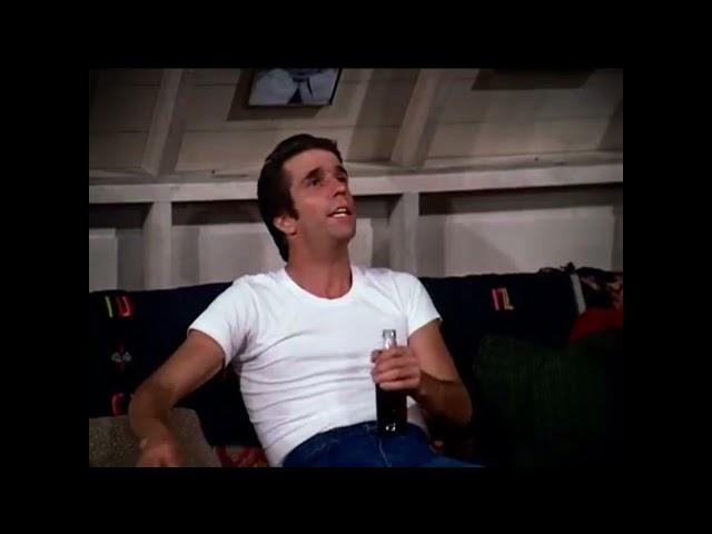 Fonzie Gives Richie Advice On Being Tough | Happy Days