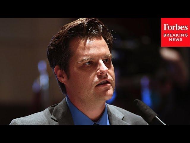 Matt Gaetz Grills Executive About Alleged Suppression Of Advertising On Conservative News Outlets