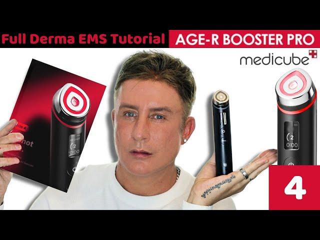 Medicube Booster Pro Part 4 | How to use EMS Derma Shot  Mode (EMS)