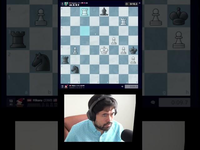 Hikaru vs Kasparov...   #chess #viral #chessminature
