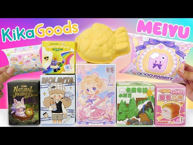 KikaGoods Blind Box Unboxing Chosen By @Meivu  F.un Molinta | Teenar | Planet Bear | Lulu the Pig