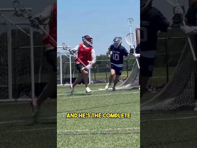 This lacrosse recruit has been starting on varsity since 8th grade! #lacrosse #viral