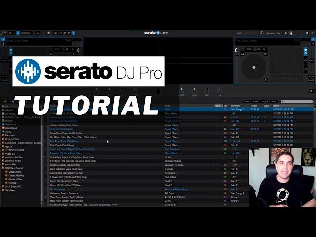 How to Use Serato DJ Pro (TUTORIAL FOR BEGINNERS)