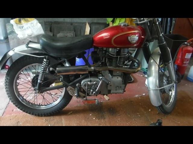 Royal Enfield 350 Scrambler, early fifties - introduction.