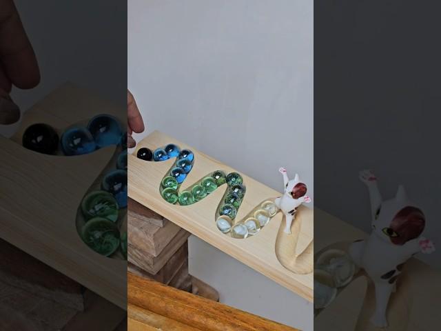 #Wooden #Marble #truckmarblerun #dumptruck #marblevideo #marbletrack #toys #trending