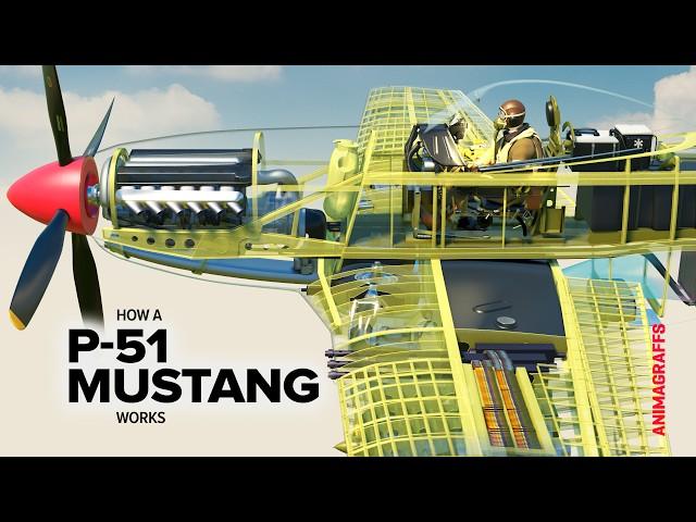 How a P-51 Mustang Works