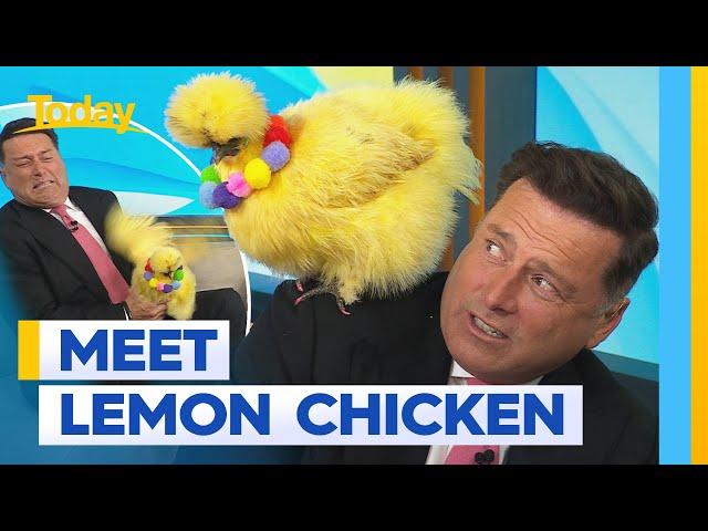 Meet 'Australia's happiest pet', Lemon Chicken | Today Show Australia