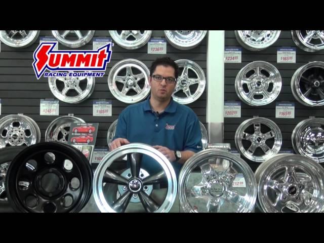 Aluminum Wheels - Steel Wheels - Billet Wheels - Wheel Construction - Summit Racing Quick Flicks