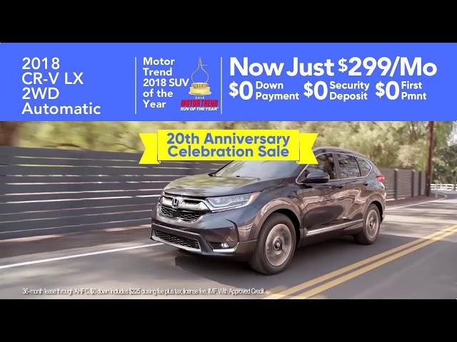 East Coast Honda 20th Anniversary Sale