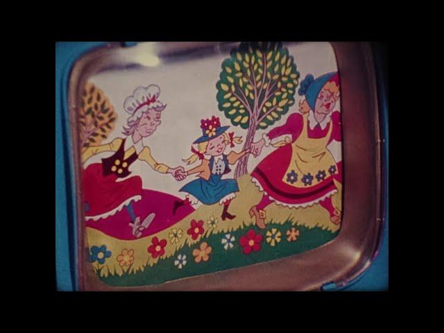 Ohio Art - Musical TV - 1970's children's toy commercial