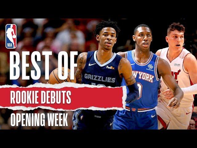 2019 Draft Class Make NBA Debuts | Ja Morant, RJ Barrett, Tyler Herro & More