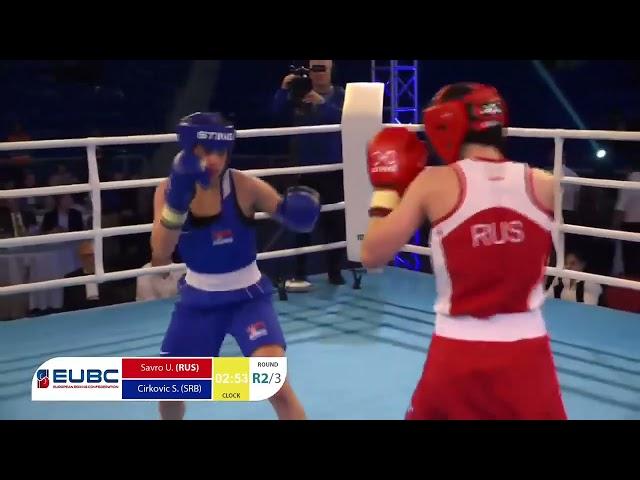 SAVRO Uliana RUS vs CIRKOVIC Sara SRB