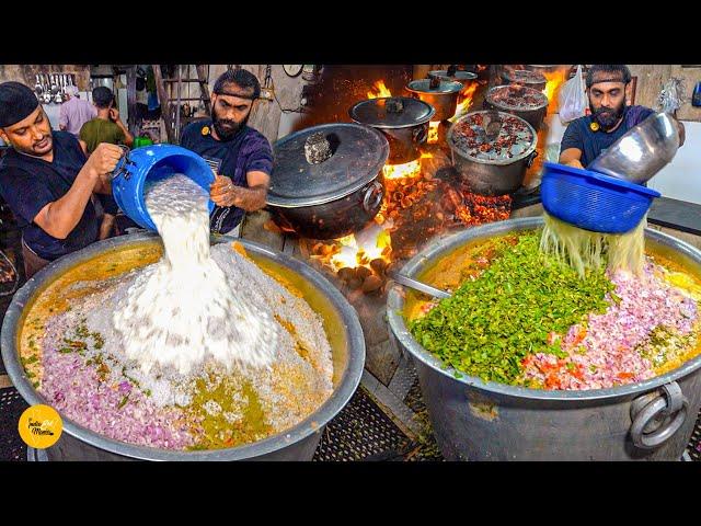 KBC Chicken Biyrani Mega Kitchen Daily 10000 Kilo Chicken Biryani Making Rs. 150 l Calicut Food Tour