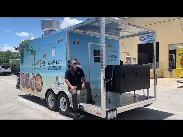 ISLAND GRILL | 8x20 Food Trailer For Sale | Concession Nation