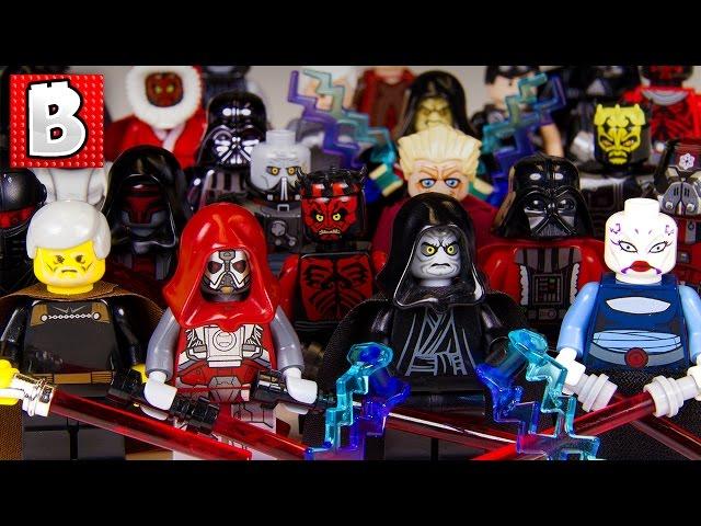 Every Lego Sith Minifigure Ever Made!!! | Collection Review