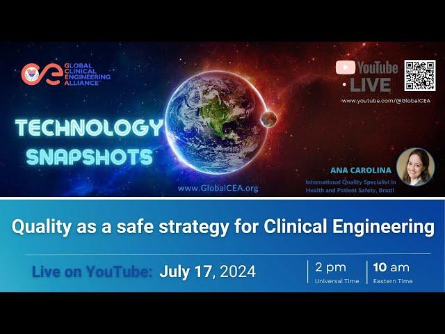 Quality as a safe strategy for Clinical Engineering