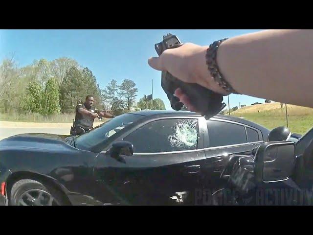 Deputies Use PIT Maneuver To End Chase With Burglary Suspects in Forsyth County, Georgia