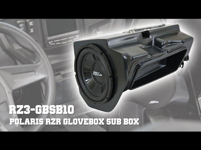 SSV Works RZ3-GBSB10 Installation Glovebox Sub Enclosure for Polaris RZR xp1000's & '15+ RZR 900's