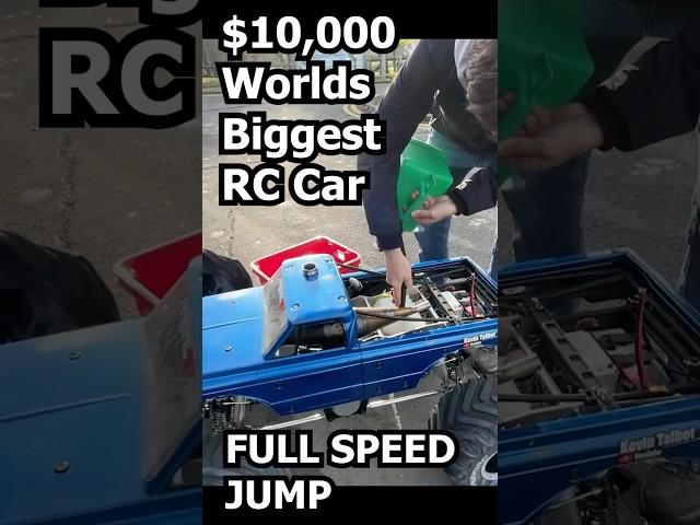 $10,000 RC Car Full speed High jump