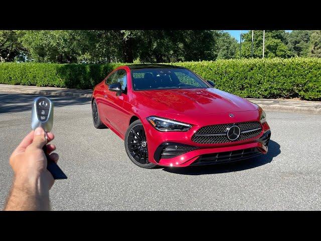 2024 Mercedes Benz CLE450 Coupe: Start Up, Exhaust, Test Drive, Walkaround, POV and Review