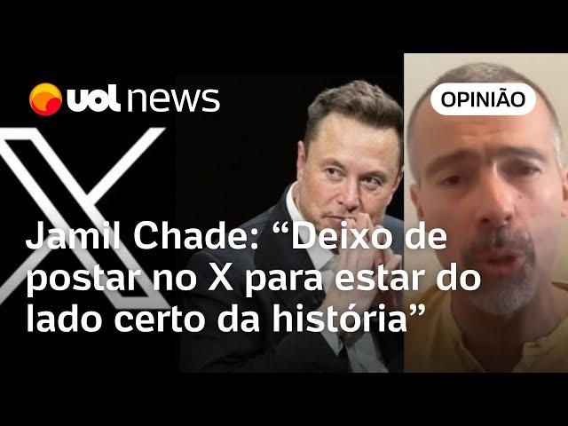 Jamil Chade: Deixei o X, de Elon Musk, por ser plataforma que tem estratégia de poder como objetivo