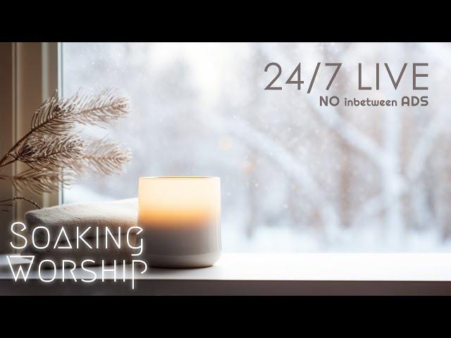 24/7 Beautiful Calm Worship, Instrumental Worship Music No Ads, Soaking Instrumental Worship Piano