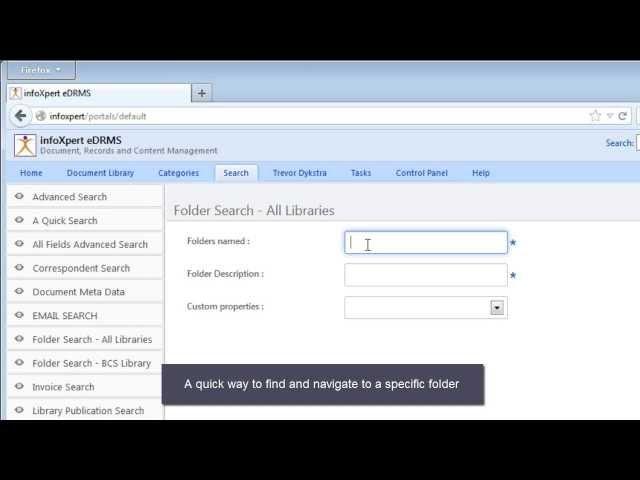 infoXpert eDRMS - Search & Discovery