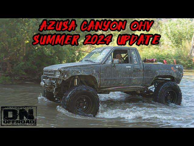 Azusa Canyon Update Summer 2024! My Uncle Drives My Rock Crawler for the First Time!