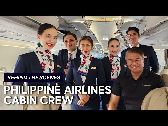 BEHIND THE SCENES: PHILIPPINE AIRLINES CABIN CREW | Anything Flight Attendants