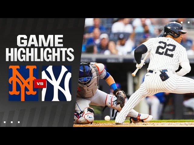 Mets vs. Yankees Game Highlights (7/23/24) | MLB Highlights