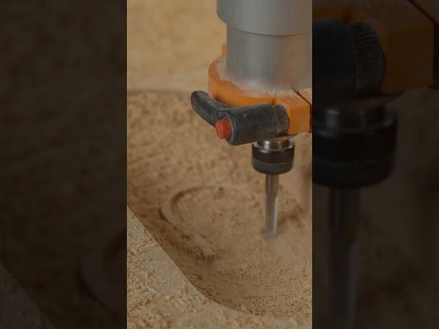 Milling a bowl with steps inside 🪵️#stepcraft #cnc #cncmilling #satisfying #milling