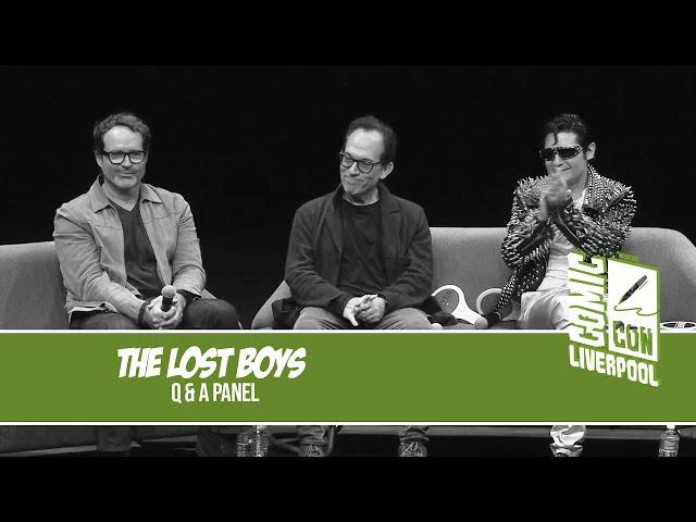 The Lost Boys REUNION - Jason Patric, Jamison Newlander & Corey Feldman | Comic-Con Liverpool 2023