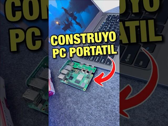 Con ESTO puedes CONSTRUIR un PC PORTATIL  CrowView Note + Raspberry Pi #PC #Raspberry