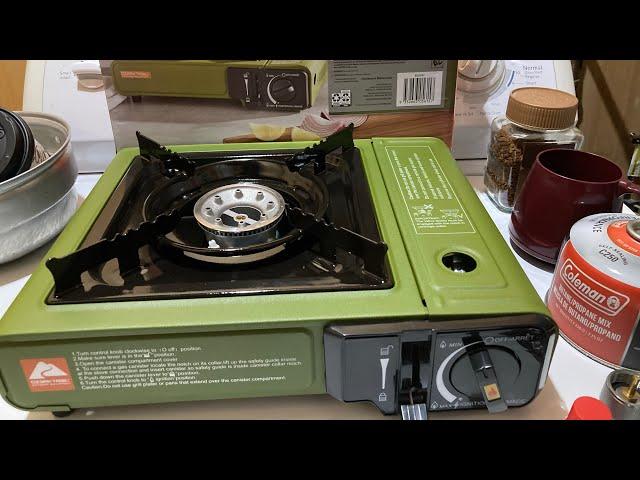 Ozark Trail 1-Burner Tabletop Stove | Ozark Trail Butane Stove | Best Portable Stove For $20