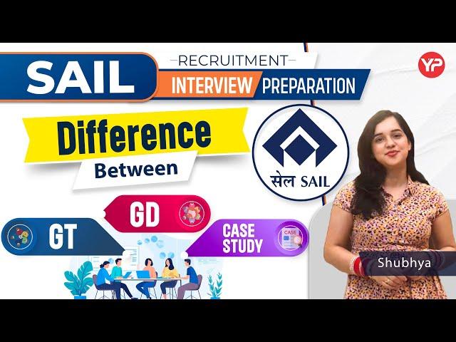 Difference between GD, GT and Case Study | SAIL Interview preparation & Guidance