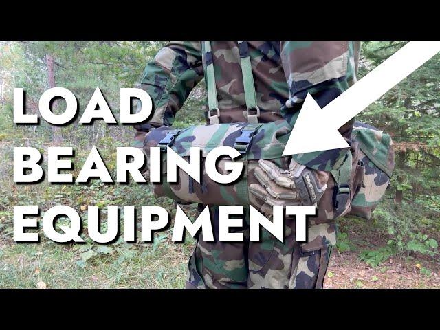 How I made a M81 Woodland LBELOAD BEARING EQUIPMENTwith Field Test