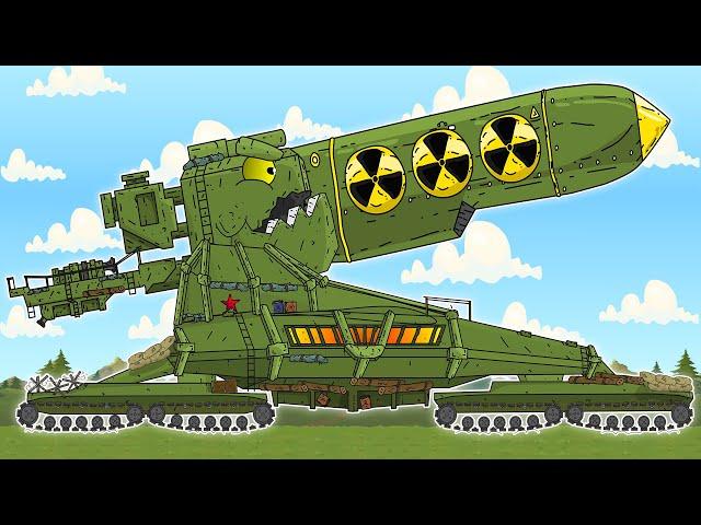 Nuclear Super Dorian - Cartoons about tanks