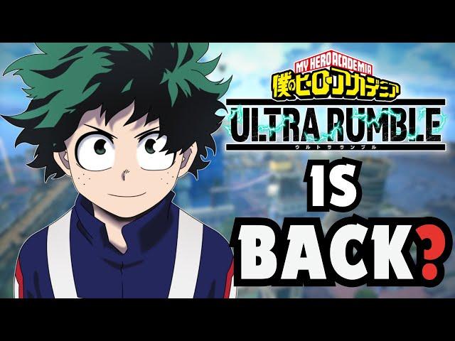 Why My Hero Ultra Rumble is BLOWING UP!