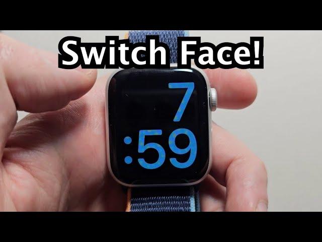 Apple Watch How to Switch Watch Faces (New Update watchOS 10)