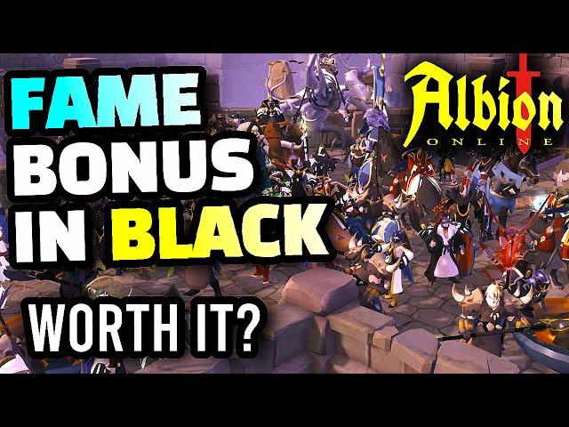 Albion Online - Black Zone Gathering Fame Bonuses, Are They Worth It?