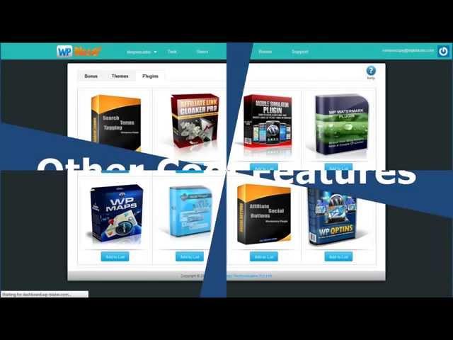 Wpblazer Live Demo Review