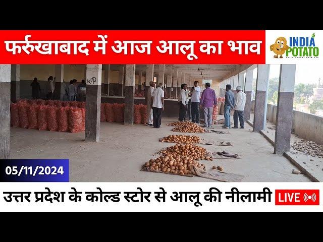 05/11/2024 : फर्रुखाबाद में आज आलू का भाव | Potato Price in Farrukhabad, UP - India Potato News