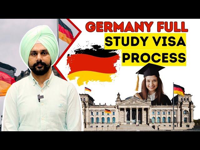 Germany's Full Study Visa Process || Step-by-Step Instructions ||