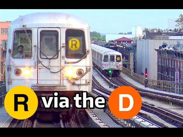 ⁴ᴷ R Trains running on the West End Line