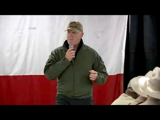 Trump's border czar Tom Homan, Texas Gov. Greg Abbott full speeches during visit to border