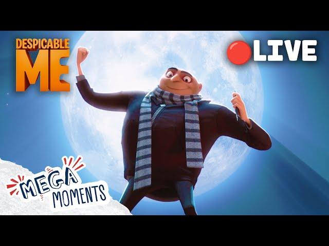 LIVE  |  24/7 | Gru’s Greatest Heist!  | Despicable Me 1 - 3 | Extended Previews | Mega Moments