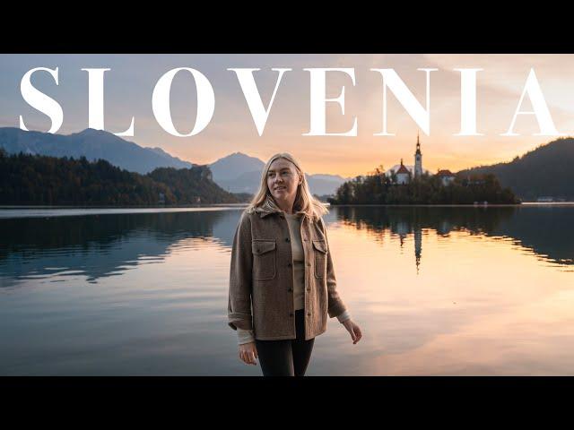 My Solo Trip to SLOVENIA | Lake Bled & INCREDIBLE Landscapes